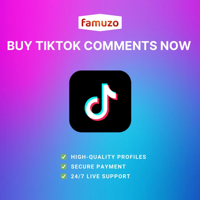 Buy TikTok Comments Now